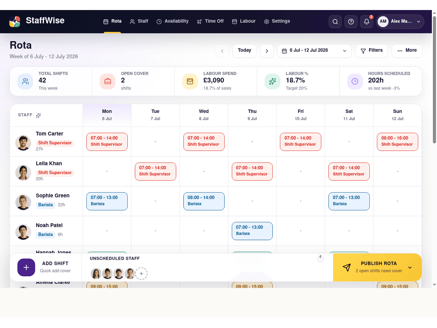 Rota Planner